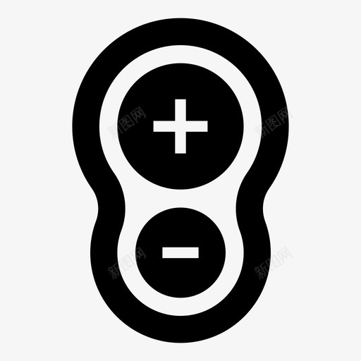 变焦控制跳动流图标svg_新图网 https://ixintu.com 加减 变焦控制 智能手机 最新技术 有用的图标用户界面 流 计数器 计数控制 跳动
