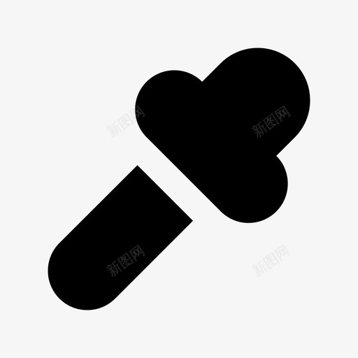 滴管医疗和健康材料图标svg_新图网 https://ixintu.com 医疗和健康材料图标 滴管