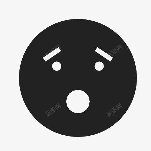 悲伤抱歉笑脸图标svg_新图网 https://ixintu.com 不开心 悲伤 情绪 抱歉 笑脸 脸 表情 震惊