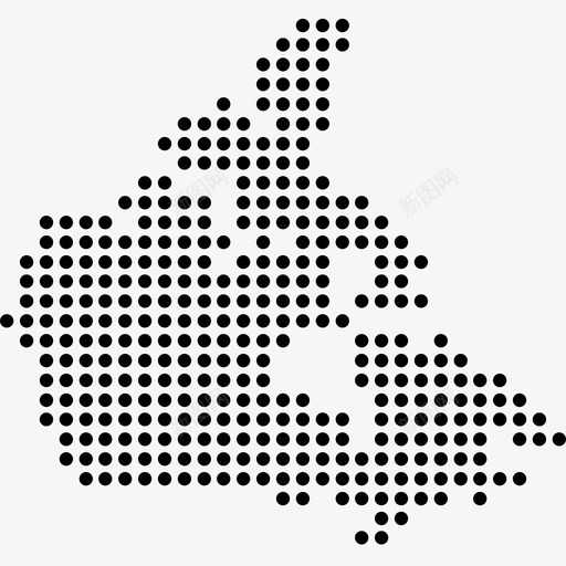 加拿大blac国家图标svg_新图网 https://ixintu.com blac dot kwhite 加拿大 加拿大点 北美 国家 图像 地图