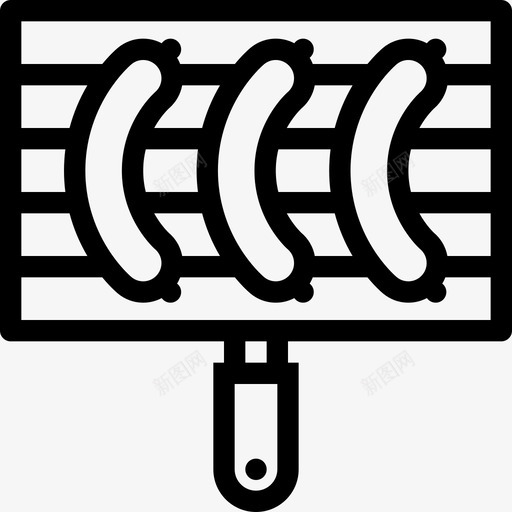 香肠食品饮料概要2图标svg_新图网 https://ixintu.com 食品饮料概要2 香肠