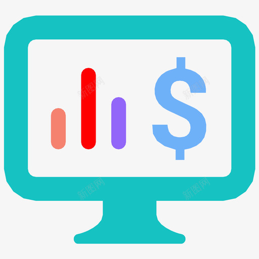 业务图表报告预测图标svg_新图网 https://ixintu.com 业务分析 业务图表 估计 图表 报告 规模 财务 进度 预测