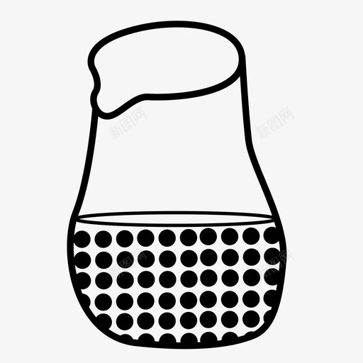 水罐花瓶夏天图标svg_新图网 https://ixintu.com 冷饮 壶 夏天 容器 水 水罐 烧瓶 花瓶 陶器 饮料