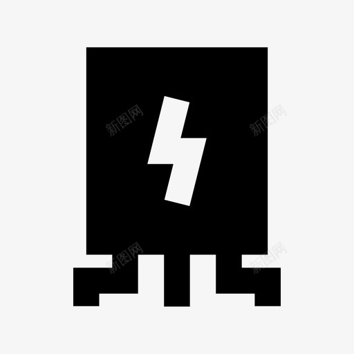 电池能量和电源材料线图标svg_新图网 https://ixintu.com 电池 能量和电源材料线图标
