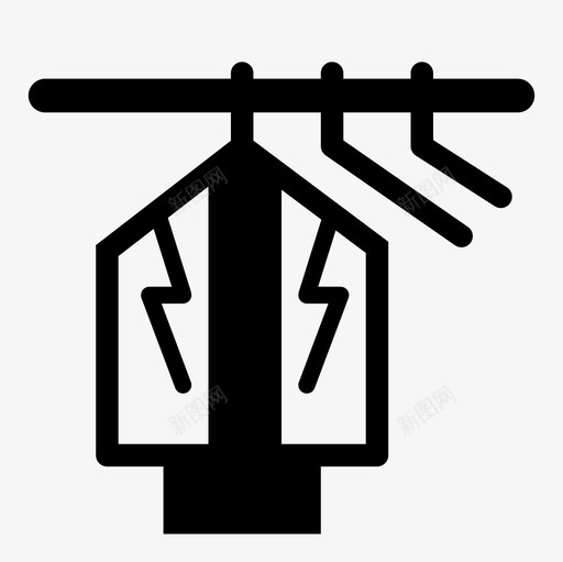 衣柜潮汐西装图标svg_新图网 https://ixintu.com 互联网 家庭自动化 振荡 潮汐 爆发 衣帽间 衣服 衣架 衣柜 西装 震动