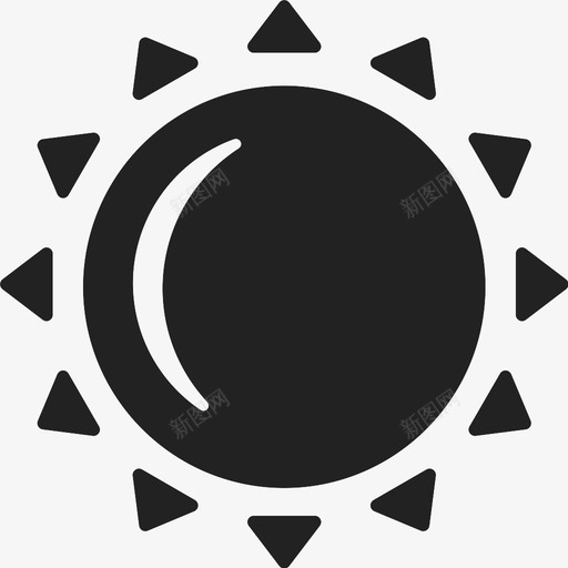太阳天气夏天图标svg_新图网 https://ixintu.com 互联网 夏天 天气 天气预报 太阳 振荡 最新技术 溪流 热 通讯