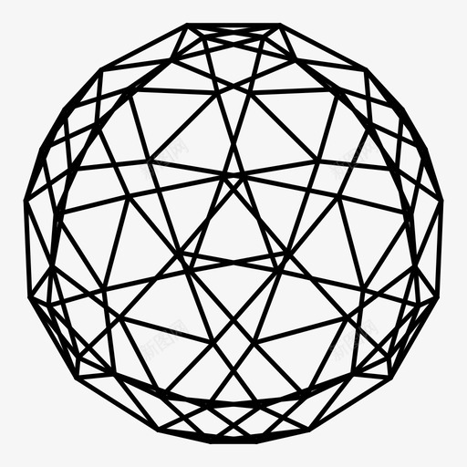十二面体3d3d图形图标svg_新图网 https://ixintu.com 3d 3d几何图形 3d图形 imagse jewel 几何图形 十二面体