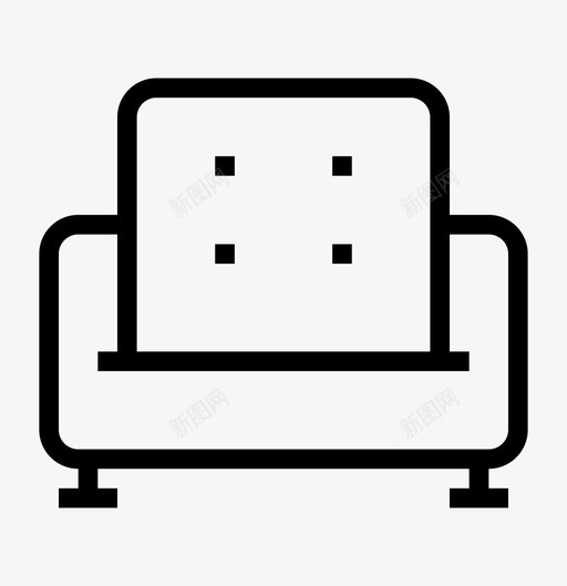 沙发溪流狭缝图标svg_新图网 https://ixintu.com 家具 座位 拍打 振荡 沙发 溪流 潮汐 物体 狭缝