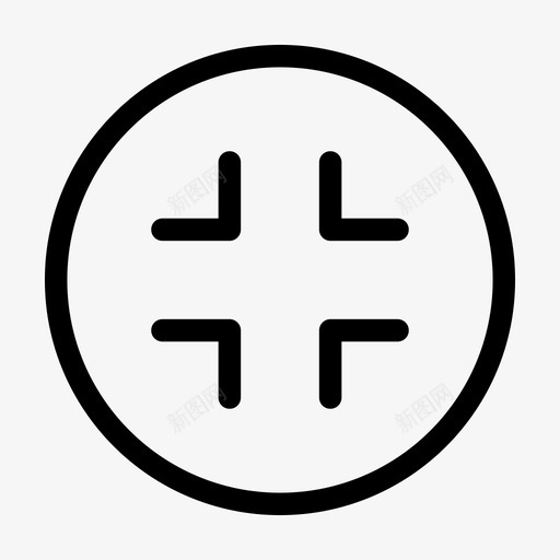 最小化已售出否图标svg_新图网 https://ixintu.com 保留 全屏 加粗 否 媒体 已售出 控制 最小化 缩小 金色