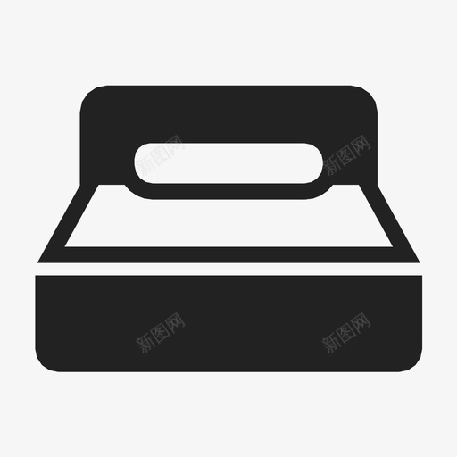 床展品物品图标svg_新图网 https://ixintu.com 家具 展品 床 材料 物品 睡眠 躺椅 酒店