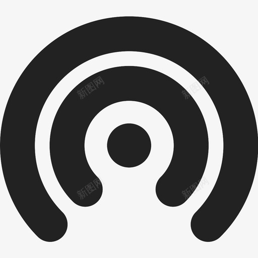 wifiwifi信号波形图标svg_新图网 https://ixintu.com wifi wifi信号 wifi轮 互联网 传输 广播 数据 波形 计算机