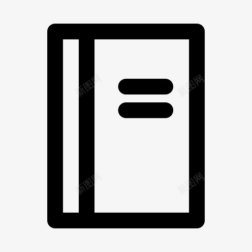 笔记本流软件图标svg_新图网 https://ixintu.com web web应用程序 应用程序 徽章 按钮 标记 流 界面 笔记本 脉冲 软件 通信