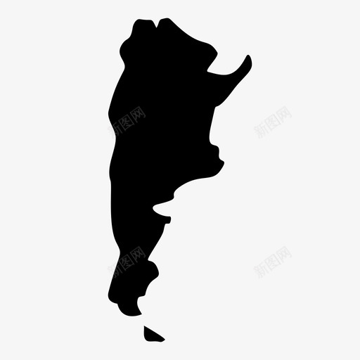 阿根廷美洲国家图标svg_新图网 https://ixintu.com 世界地图 位置 南部 国家 地图 美洲 西班牙裔 西班牙语 阿根廷 阿根廷共和国