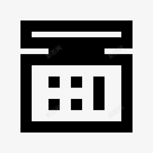 眼影美容和水疗系列图标svg_新图网 https://ixintu.com 眼影 美容和水疗系列图标