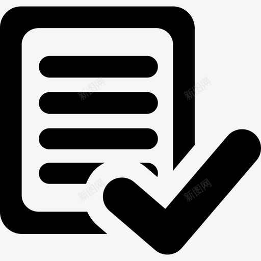 验证文本纸教育图标填充svg_新图网 https://ixintu.com 填充 教育图标 验证文本纸