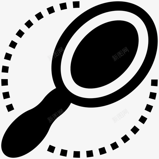 手镜化妆镜潮牌图标svg_新图网 https://ixintu.com 化妆镜 手持式镜子 手镜 无线 智能手机 潮牌 爆发 百位美容时尚偶像 跳动