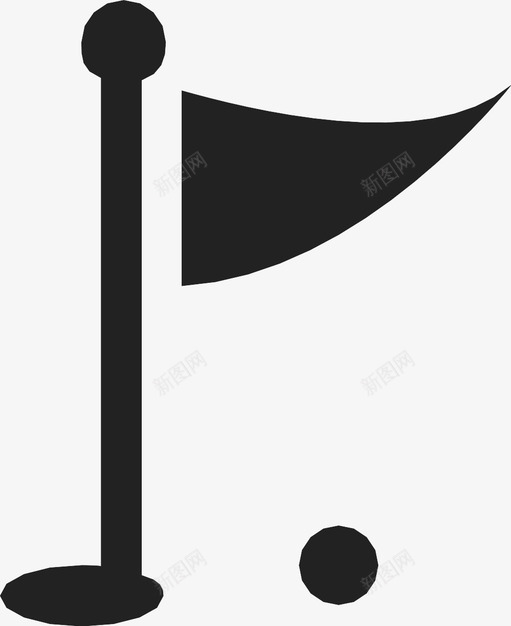 高尔夫酒店图标svg_新图网 https://ixintu.com 酒店 高尔夫