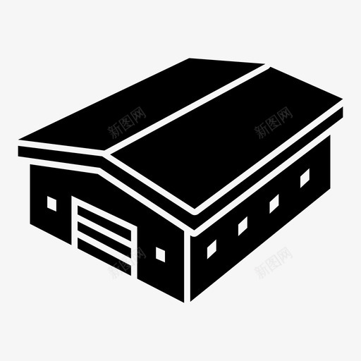 仓库智能手机脉冲图标svg_新图网 https://ixintu.com 三维建筑 互联网 仓库 商业 建筑 智能手机 流 牧场 脉冲 车库
