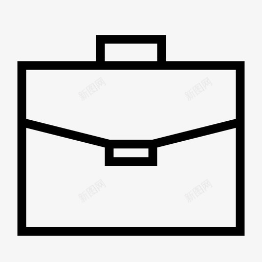 商务公文包工作办公室图标svg_新图网 https://ixintu.com 办公室 商务 商务公文包 容器 工作 工作袋 持有人 袋子 财务 附件