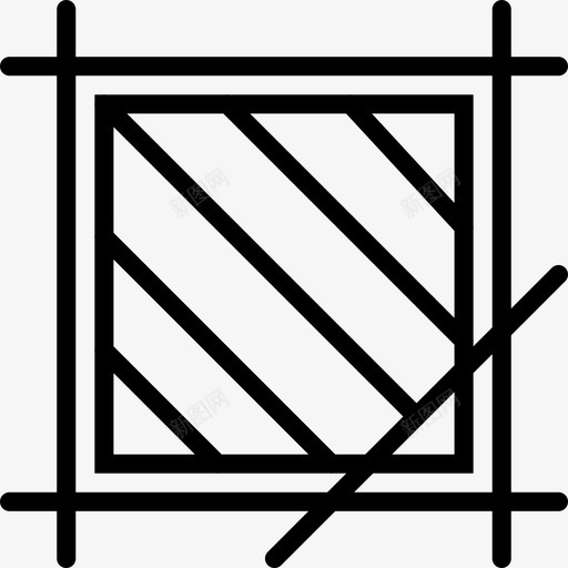 舱口cad锁扣图标svg_新图网 https://ixintu.com cad 仓库 农场 存水弯 层 舱口 计算机辅助设计 设计2dcad轮廓集1 锁扣 门