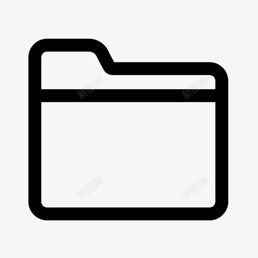 文件夹证书折叠图标svg_新图网 https://ixintu.com 印刷品 归档 折叠 文件 文件夹 笔划通用 记录 证书
