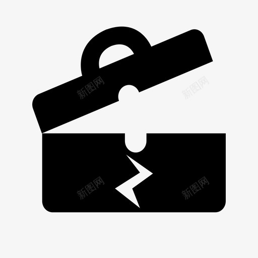 电动工具箱电器图标svg_新图网 https://ixintu.com 电动工具箱 电器