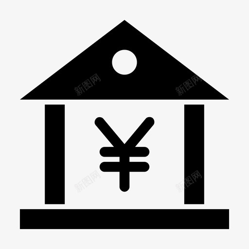 人民币银行无线潮汐图标svg_新图网 https://ixintu.com crest 互联网 人民币银行 商业银行 无线 潮汐 爆发 经济 金融 银行标志