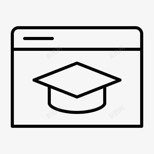 在线学习科学在线学校图标svg_新图网 https://ixintu.com 在线学习 在线学校 在线教育 在线课程 学习 教育之光 文学 知识 科学