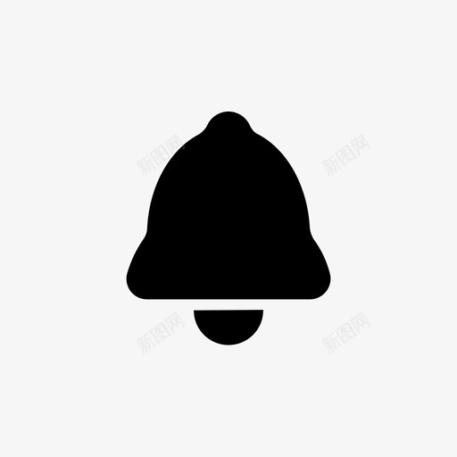 报警警铃通知图标svg_新图网 https://ixintu.com 报警 警铃通知