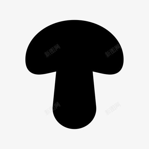 蘑菇毒菌蚝菇图标svg_新图网 https://ixintu.com 打浆 无线 毒菌 爆发 纹章 菌类 蘑菇 蚝菇 通讯 餐饮材料设计图标