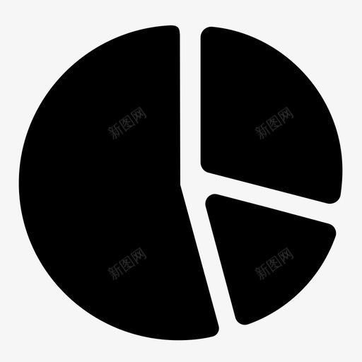 饼图报表网络工作图标svg_新图网 https://ixintu.com 图形 报表 数据 移动工作 网络工作 计算机工作 软件 饼图