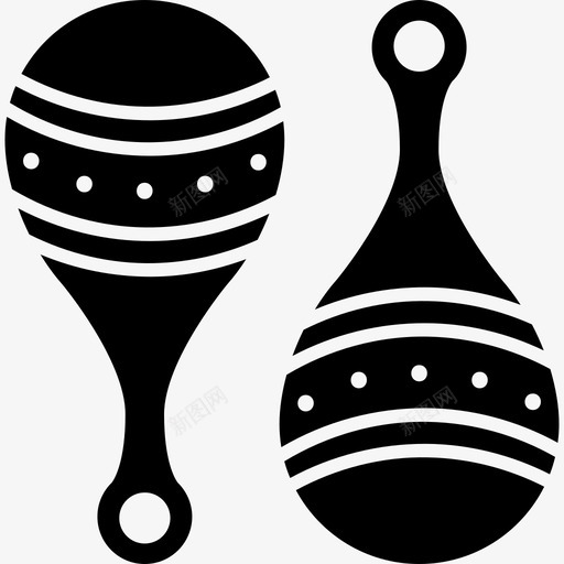 马拉卡斯夫妇音乐巴西偶像图标svg_新图网 https://ixintu.com 巴西偶像 音乐 马拉卡斯夫妇