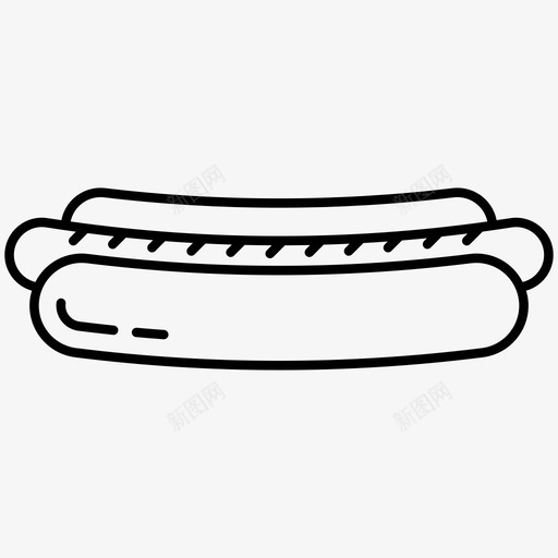热狗棒球搏击图标svg_新图网 https://ixintu.com 娱乐线图标 徽章 搏击 最新技术 棒球 游戏 潮汐 热狗 震颤