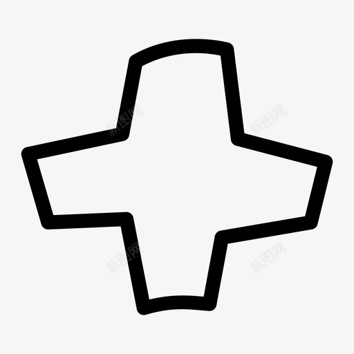 加扩减图标svg_新图网 https://ixintu.com 其他 减 划 加 多 扩