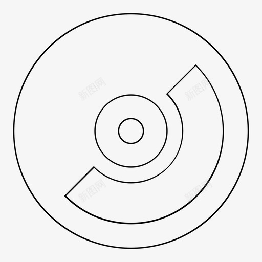 乙烯基唱片播放音乐图标svg_新图网 https://ixintu.com cd 专辑 乙烯基唱片 乙烯基唱片cd相册 光盘 听 播放 格式 歌曲 音乐