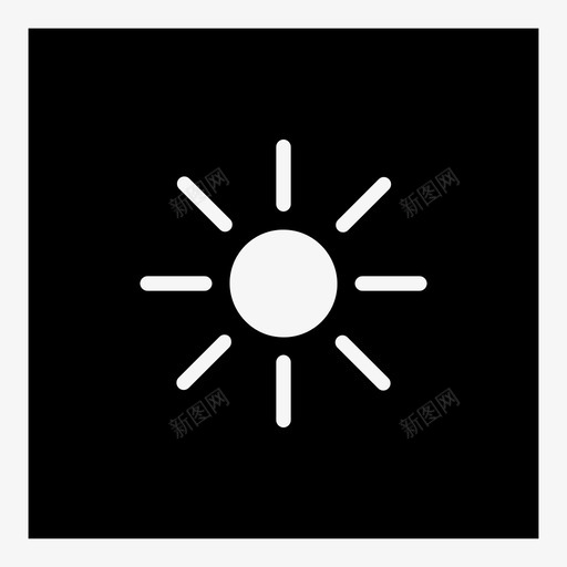 太阳能量炎热图标svg_新图网 https://ixintu.com 光传输 光束 夏天 天气 太阳 太阳光束 太阳夏天热 炎热 热浪 能量