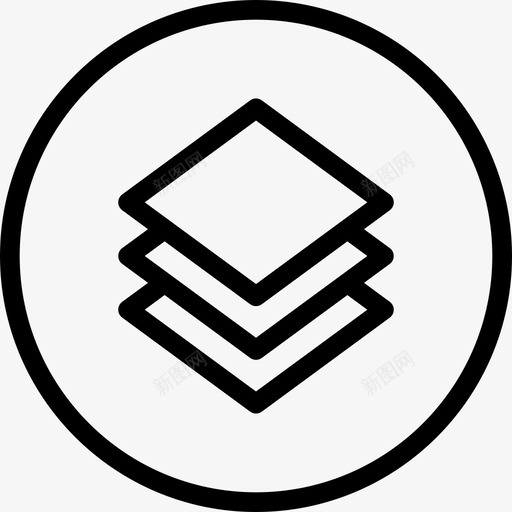 层排列数据图标svg_新图网 https://ixintu.com 一个在另一个之上 地球 堆栈 层 工具 排列 数据 用户需要圆线 顺序