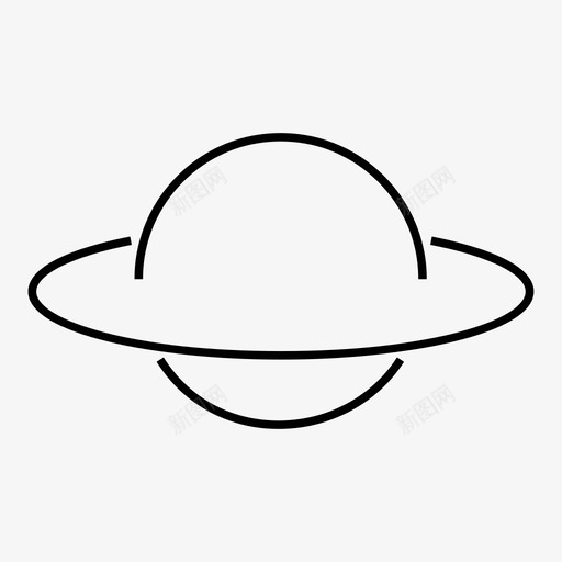 行星不明飞行物球体图标svg_新图网 https://ixintu.com 不明飞行物 像地球一样 外星人 天体 太阳系 宇宙飞船 球体 行星