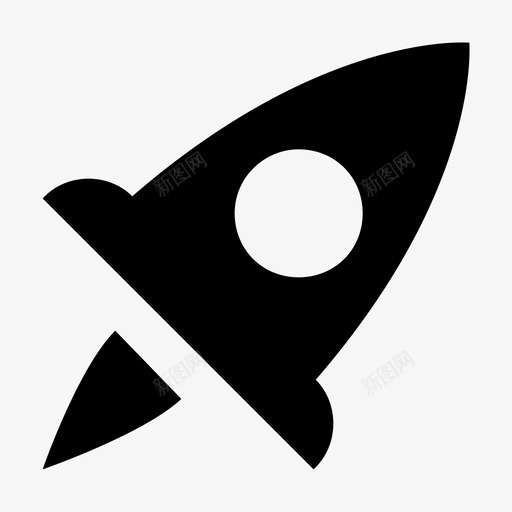 火箭科技材料图标svg_新图网 https://ixintu.com 火箭 科技材料图标