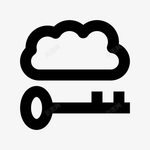 云安全云数据技术材质图标svg_新图网 https://ixintu.com 云安全 云数据技术材质图标