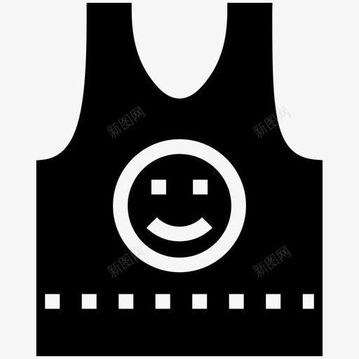 背心100位美女和时尚偶像图标svg_新图网 https://ixintu.com 100位美女和时尚偶像 背心