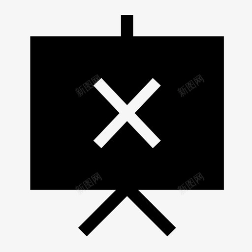 投影屏幕视觉技术图标svg_新图网 https://ixintu.com 俯仰台 删除幻灯片 图像 学习 幻灯片放映 技术 投影屏幕 教学 演示 演示幻灯片 视觉