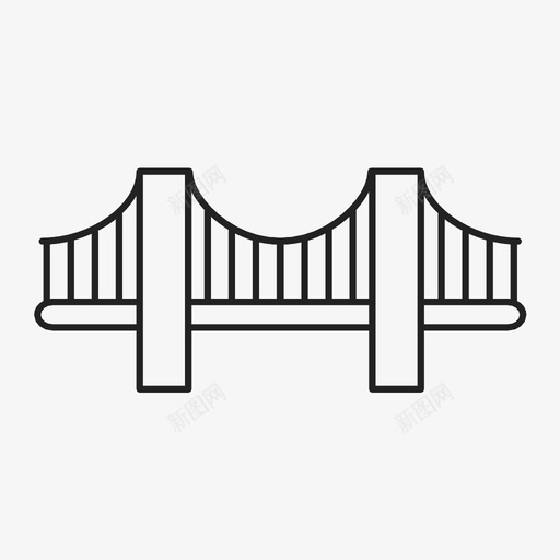 文森特托马斯桥加利福尼亚铁图标svg_新图网 https://ixintu.com 加利福尼亚 文森特托马斯 文森特托马斯桥 最长跨度 洛杉矶港 海洋 纪念碑 铁