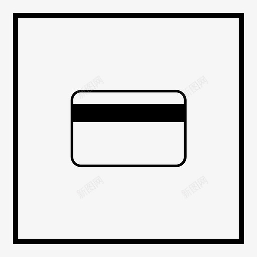 信用卡信用卡支付现金取款图标svg_新图网 https://ixintu.com 信用卡 信用卡支付现金取款