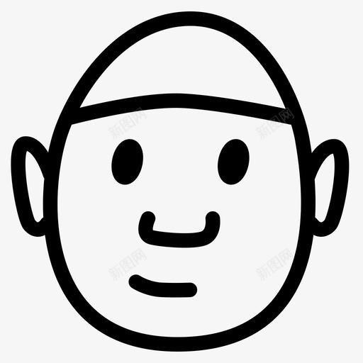 快乐积极高兴图标svg_新图网 https://ixintu.com 人 冷静 好 微笑 快乐 有趣 男孩 积极 脸 高兴