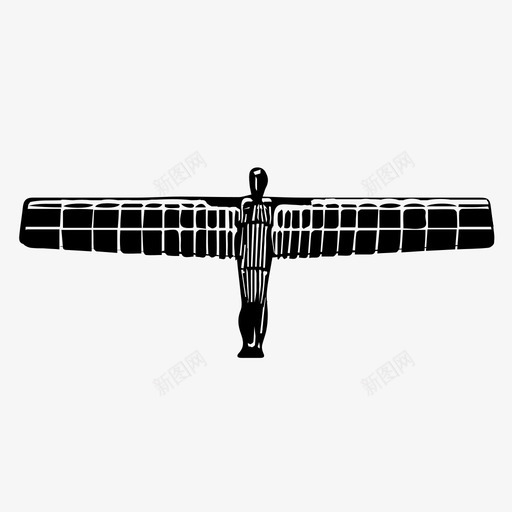 北方天使图标svg_新图网 https://ixintu.com 北方天使