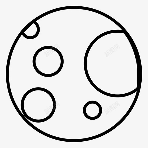 月亮月夜沉睡图标svg_新图网 https://ixintu.com 月亮 月夜沉睡