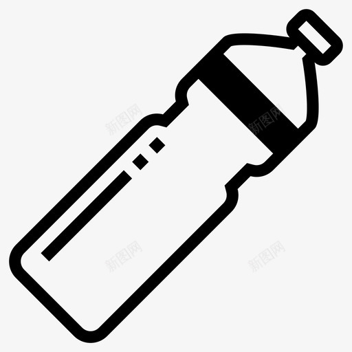 水瓶智能手机塑料图标svg_新图网 https://ixintu.com 互联网 塑料 放牧 无线 智能手机 最新技术 水瓶 物体 矿物 饮用