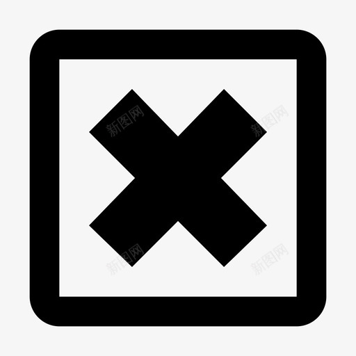 删除方块方块移除按钮加号图标svg_新图网 https://ixintu.com 关闭方块 删除方块 加号 十字方块 取消按钮 控制和导航箭头材质设计图标 方块移除按钮 终止