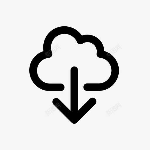云throb智能手机图标svg_新图网 https://ixintu.com internet out pulse throb tremor 云下载 云服务器 智能手机